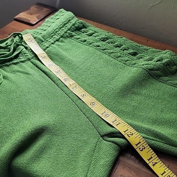Paola Bernardi Green Knit Sweat/ Lounge Pants - Picture 6 of 10